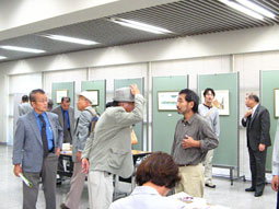 関西大学個展風景